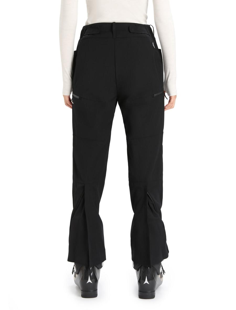 Black Icebreaker Shell+™ Merino Women's Pants | AU 1513AHKP